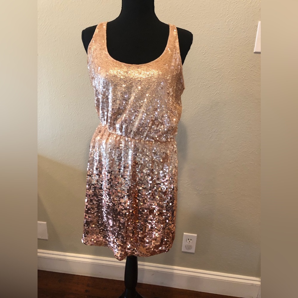 Valentine’s Day dress!  Parker pink ombré dress!  Adorable!